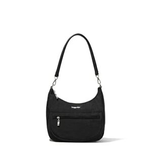 Baggallini Modern Pocket Half Moon Bag Black One Size
