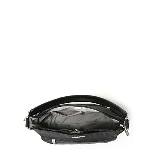 Baggallini Modern Pocket Half Moon Bag Black One Size