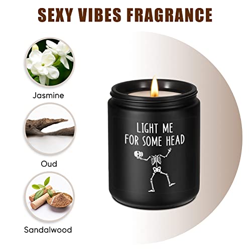 Fairy's Gift Scented Candles - Naughty Valentines Day Gifts for Him, BF Gifts, Romantic Husband Gifts - Funny Naughty Boyfriend Gifts - Anniversary, Birthday, I Love You Gifts for Fiance Gay Husband