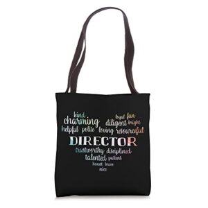 director filmmaker movie director tote bag