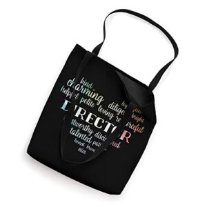 Director Filmmaker Movie Director Tote Bag