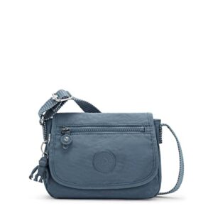 kipling women’s sabian u minibag, lightweight mini, crossbody bag, brush blue