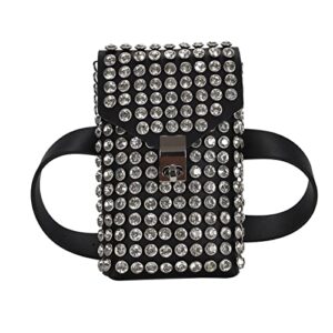 idjiukai women’s bling crystal rhinestone phone crossbody bag sparkly glitter purse for evening party prom wedding
