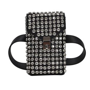 IDJIUKAI Women's Bling Crystal Rhinestone Phone Crossbody Bag Sparkly Glitter Purse for Evening Party Prom Wedding