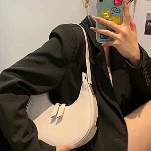 PU Leather Shoulder Bag for Women Girls Hobo Tote Handbag Top Handle Bag Purse Trendy Shiny Pinky Color Solid Lightweight