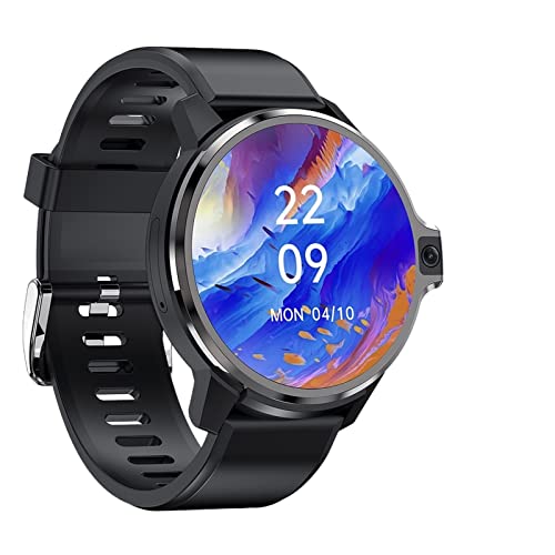 DIPIUS Smart Wearable Device Android Smartwatch 1050MAh LEMP GPS WiFi 4G 64G 1.6in 400 * 400 HD Dual Camera Mobile Men's Watch smartwatch (Color : LEMP Set 4, Size : 4G 64G)