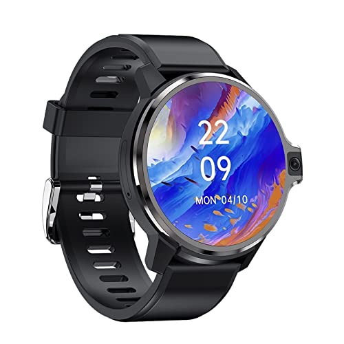 DIPIUS Smart Wearable Device Android Smartwatch 1050MAh LEMP GPS WiFi 4G 64G 1.6in 400 * 400 HD Dual Camera Mobile Men's Watch smartwatch (Color : LEMP Set 4, Size : 4G 64G)