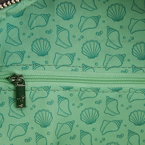 Loungefly Disney The Little Mermaid All Over Print Womens Double Strap Shoulder Bag Purse