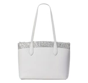 Kate Spade New York Flash Glitter Tote (Grey)