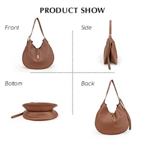 JBB Tote Bags for Women Large Hobo Bag Matte Leather Shoulder Handbags Satchel for School Work Travel