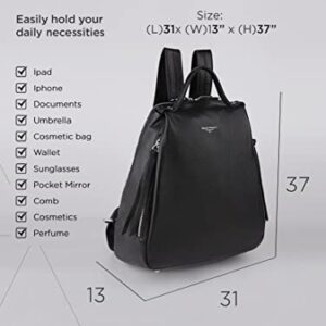 Giorgio Ferretti Soft Genuine Leather Italian Backpack for Women Small Real Leather Backpack Purse
