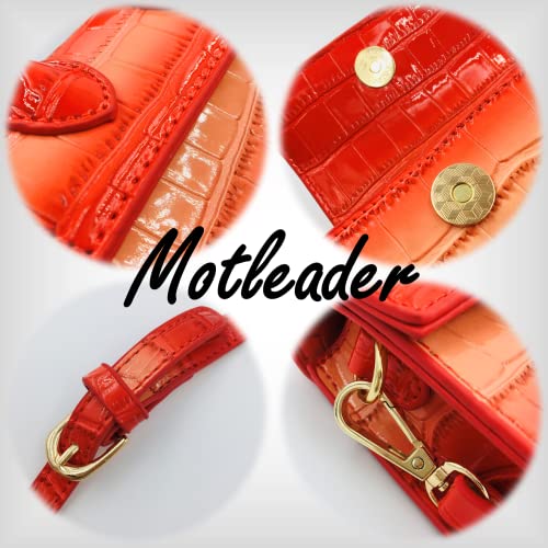 Motleader Super mini cute purses for women, Small crossbody clutch bags, Tiny change purses with crocodile pattern…