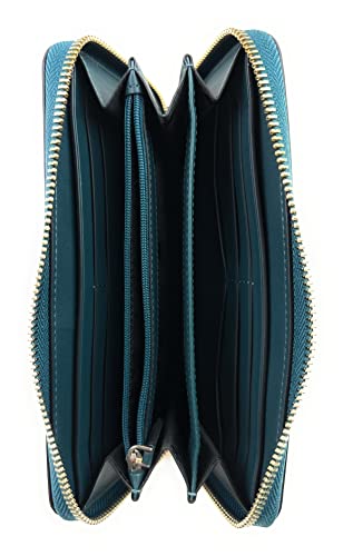 Kate Spade Staci Large Continental Wallet In Peacock Sapphire Multi