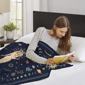 Muxuten Aries Gifts Blanket 60"x50" - Aries Gifts for Women - Aries Zodiac Gifts - Gifts for Aries Women - Aries Birthday Gifts - Astrology Gifts for Women - Zodiac Constellation Gift, Horoscope Gifts