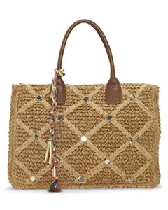 vince camuto orla tote, natural