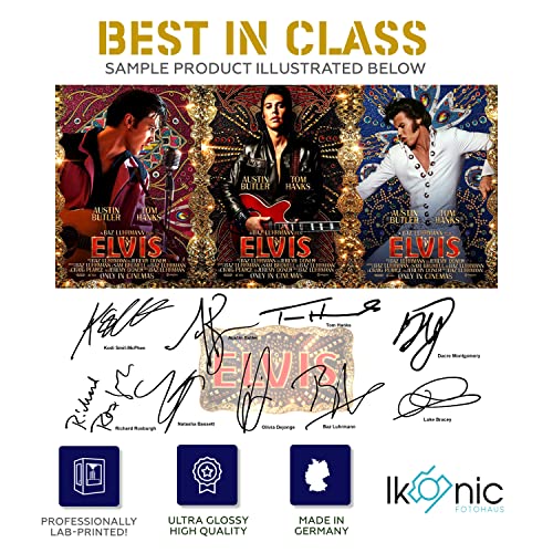 Ikonic Fotohaus The Vampire Diaries X the Originals Ian Somerhalder Joseph Morgan TV Cast Signed Photo Autograph Print Wall Art Home Decor