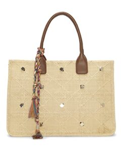 vince camuto orla tote, natural