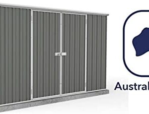 Outdoor Storage Shed, Storage Shed and Tool Shed Storage Sheds 10 x 10 ft. Galvanized Steel & Metal Storage Shed