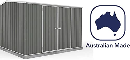 Outdoor Storage Shed, Storage Shed and Tool Shed Storage Sheds 10 x 10 ft. Galvanized Steel & Metal Storage Shed