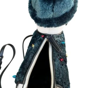 Kate Spade Claude Dachshund Crossbody Bag Purse Peacock Sapphire Multi