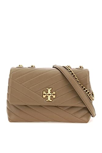 Tory Burch Women's Kira Chevron Small Covertible Shoulder Bag Sandpiper