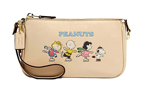 COACH X Peanuts Nolita 19 With Snoopy And Friends Motif Style No. CE858 Ivory