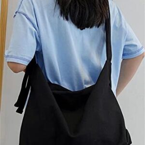 Hobo Bag Crossbody Bag for Women Men Canvas Shoulder Bag Fashion Satchel Purse Large Casual