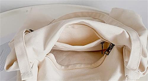 Hobo Bag Crossbody Bag for Women Men Canvas Shoulder Bag Fashion Satchel Purse Large Casual