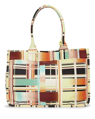 Vince Camuto Orla Tote, Plaid On Tech