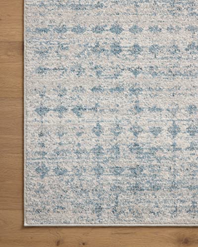 Loloi II Kamala Collection KAM-04 Sky/Dove, Transitional 2'-3" x 3'-10" Accent Rug