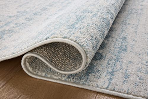 Loloi II Kamala Collection KAM-04 Sky/Dove, Transitional 2'-3" x 3'-10" Accent Rug