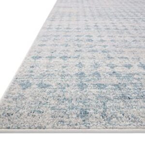 Loloi II Kamala Collection KAM-04 Sky/Dove, Transitional 2'-3" x 3'-10" Accent Rug