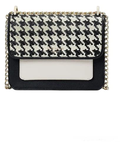 Kate Spade New York Remi Flap Chain Crossbody Small (Houndstooth)