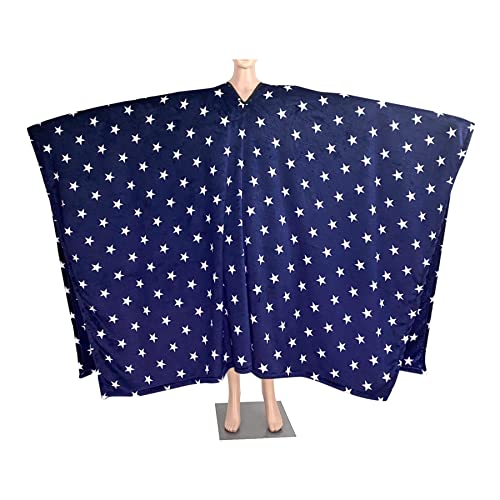 EZ Kitchen 2 in 1 Wearable Blanket Fleece Blanket Star Printed, Fleece Throw Blanket for Couch, Comfortable Plush Fuzzy Cozy Soft Blankets and Throws for Sofa, Outdoor Blanket, Navy Blue Blanket