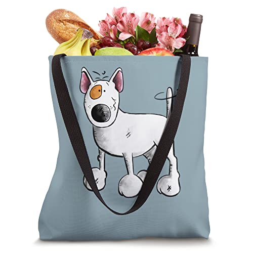 Funny Bull Terrier Dog For Bull Terrier Lover Tote Bag