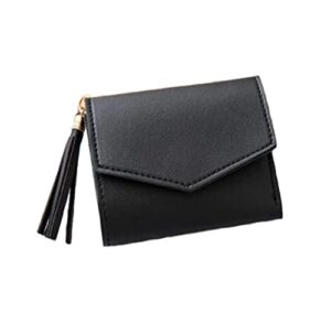 rfid card holder wallet for women slim wallets bifold multi card case zipper coin purse