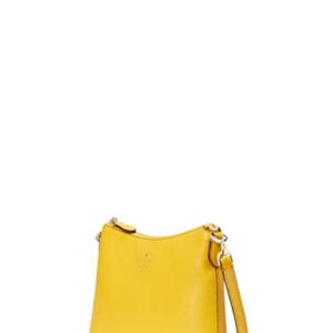 Kate Spade Bailey Textured Leather Crossbody Bag Purse Handbag (Sunflower Field)