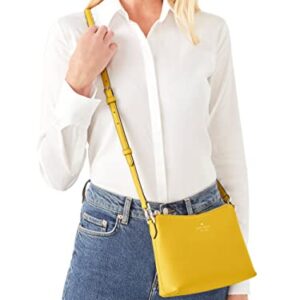 Kate Spade Bailey Textured Leather Crossbody Bag Purse Handbag (Sunflower Field)