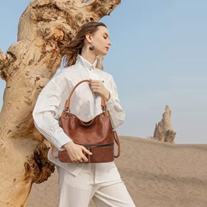TUGONK Hobo Bags Handbags for Women,Fashion Rivet Studded Hobo Purse Large Shoulder bag Crossbody Purse