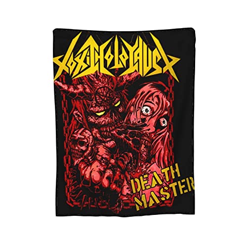 Toxic Holocaust Blanket Ultra-Super Soft Lightweight Cozy Warm Flannel Fleece Blanket for Sofa Couch Chair All Season