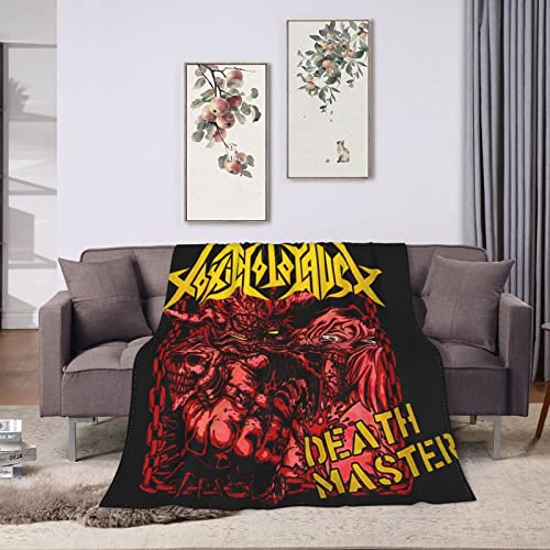 Toxic Holocaust Blanket Ultra-Super Soft Lightweight Cozy Warm Flannel Fleece Blanket for Sofa Couch Chair All Season