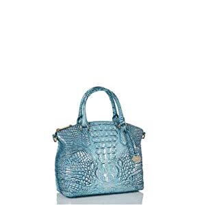 BRAHMIN Arctic Blue Melbourne Duxbury Satchel