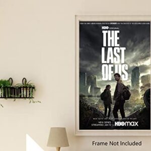 XIHOO The Last of Us 2023 TV Series Poster 11x17, Unframed