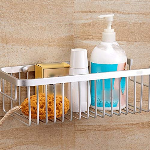 XJJZS Portable Metal Farmhouse Wall Decor Storage Organizer Basket Shelf with Handles for Hanging in Entryway, Bedroom, Bathroom, Laundry Room - Wall Mount Hooks (Color : A)