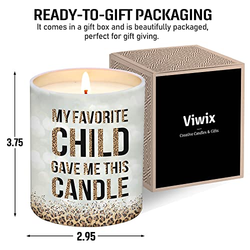 VIWIX - Valentines Day Gifts for Mom - Gifts for Mom from Daughter, Son - Mom Gifts from Daughter - Great Mother Gifts - Birthday Gifts for Mom, Mother in Law - Mom Birthday Gifts - Mom Candle 10Oz