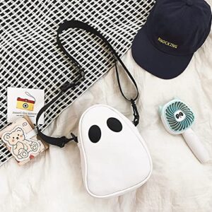 Kawaii Ghost Crossbody Bag for Women Men, Funny Purse, Cute Candy Bag, Novelty Crossbody Bags Shoulder Bag, Devil Phone Bag