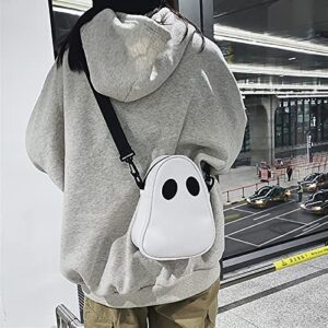 Kawaii Ghost Crossbody Bag for Women Men, Funny Purse, Cute Candy Bag, Novelty Crossbody Bags Shoulder Bag, Devil Phone Bag