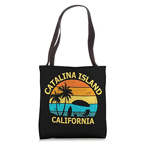 Travel Catalina Island California Vacation Souvenir Tote Bag