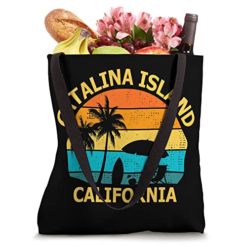 Travel Catalina Island California Vacation Souvenir Tote Bag