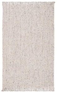 safavieh natural fiber collection 2′ x 3′ silver/natural nf826g handmade woven fringe jute accent rug